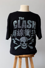 Load image into Gallery viewer, The Clash Skull & Crossbones Black T-shirt - StitchStreet.com