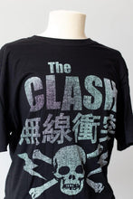Load image into Gallery viewer, The Clash Skull & Crossbones Black T-shirt - StitchStreet.com