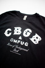 Load image into Gallery viewer, CBGB &amp; OMFUG Logo T-shirt - StitchStreet.com
