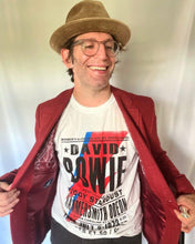 Load image into Gallery viewer, David Bowie: &quot;The Retirement Show&quot; T-shirt - StitchStreet.com
