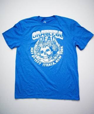 Grateful Dead: 5/8/1977 Ithaca T-shirt - StitchStreet.com