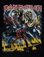 Load image into Gallery viewer, Iron Maiden T Shirt: Eddie&#39;s the man. - StitchStreet.com
