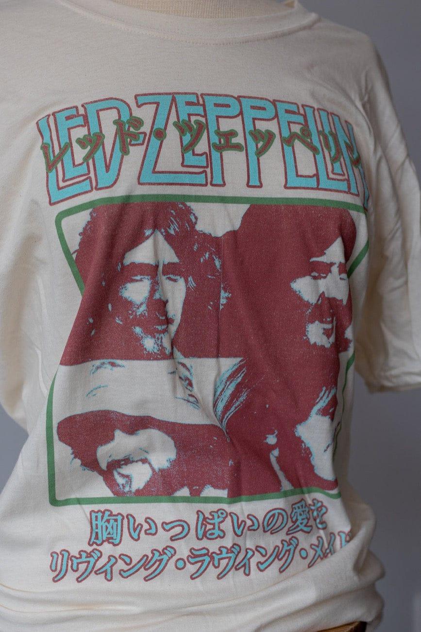 Led Zeppelin: Japanese Poster T-shirt – StitchStreet.com