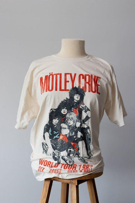 Motley Crue: Vintage 83 Tour T shirt - StitchStreet.com