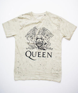 Queen: Logo Dip Dye T-shirt - StitchStreet.com