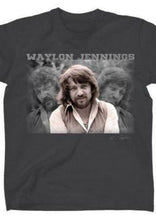 Load image into Gallery viewer, Waylon Jennings T-shirt - StitchStreet.com
